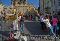 Prague in the street