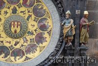 Prague Astronomical Clock - calendar board