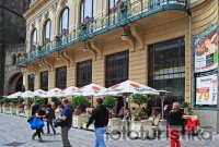 Prague in the street