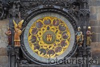 Prague Astronomical Clock - calendar board