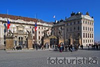 Prague Castle - The main entrance gate