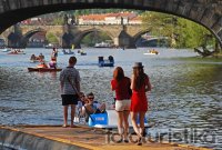 Prague in the street