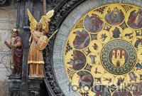 Prague Astronomical Clock - calendar board