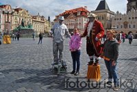 Prague in the street